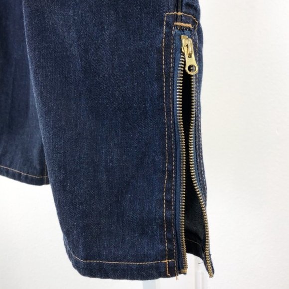 London Times Straight Leg Zipper Jeans, Size 10 - Picture 5 of 8
